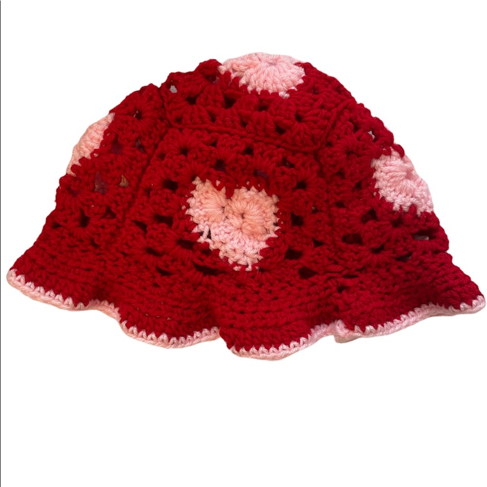 Handmade crochet bucket hat